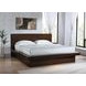 Jessica Cappuccino King Platform Bed