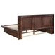 Jessica Cappuccino King Platform Bed