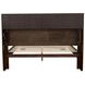Jessica Cappuccino King Bookcase Bed
