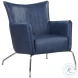 2008 Blue Accent Chair