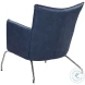 2008 Blue Accent Chair