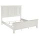 Sandy Beach Cream King Panel Bed