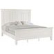 Sandy Beach Cream King Panel Bed