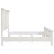 Sandy Beach Cream King Panel Bed