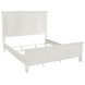 Sandy Beach Cream California King Panel Bed