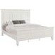 Sandy Beach Cream California King Panel Bed
