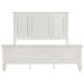 Sandy Beach Cream California King Panel Bed