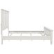 Sandy Beach Cream California King Panel Bed