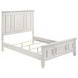 Sandy White Queen Panel Bed