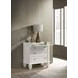 Sandy White Nightstand