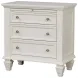 Sandy White Nightstand