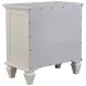Sandy White Nightstand