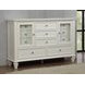 Sandy White Dresser