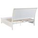 Sandy White King Storage Sleigh Bed