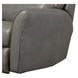 Stardust Valentino Granite Leather Wall Hugger Recliner