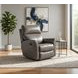 Stardust Valentino Granite Leather Wall Hugger Recliner
