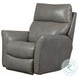 Stardust Valentino Granite Leather Wall Hugger Recliner