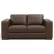 Inglewood Vintage Brown Cigar Leather Living Room Set
