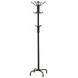 Collier Black 12 Hook Coat Rack