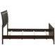 Carlton Cappuccino Full Panel Bed