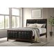 Carlton Cappuccino Queen Panel Bed