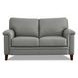 Wendover Silver Leather Living Room Set