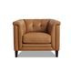 Elric Cognac Leather Living Room Set