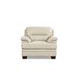Calizor Vanilla Leather Living Room Set
