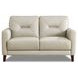 Elowen Vanilla Leather Living Room Set