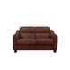 Upton Chestnut Leather Living Room Set
