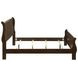 Louis Philippe Cappuccino King Sleigh Bed