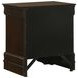 Louis Philippe Cappuccino Nightstand