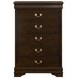 Louis Philippe Cappuccino Chest