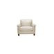 Sherwyn Vanilla Leather Living Room Set