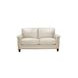 Sherwyn Vanilla Leather Living Room Set
