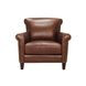 Navrell Pecan Leather Living Room Set