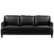 Camden Black Leather Living Room Set