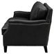 Camden Black Leather Living Room Set