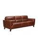 Colton Brandy Leather Living Room Set