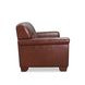 Langford Brandy Leather 84" Sofa
