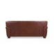 Langford Brandy Leather 84" Sofa