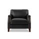 Camden Black Leather Living Room Set