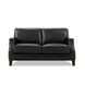Camden Black Leather Living Room Set