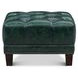 Picavel Green Leather Living Room Set