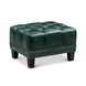 Picavel Green Leather Living Room Set