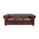 Alwick Caramel Leather Living Room Set