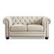 Alwick Vanilla Leather Living Room Set