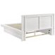 Jessica White King Platform Bed