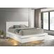 Jessica White Queen Platform Bed