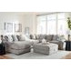 Aslan Court Pebble 6 Piece Sectional with Chaise
